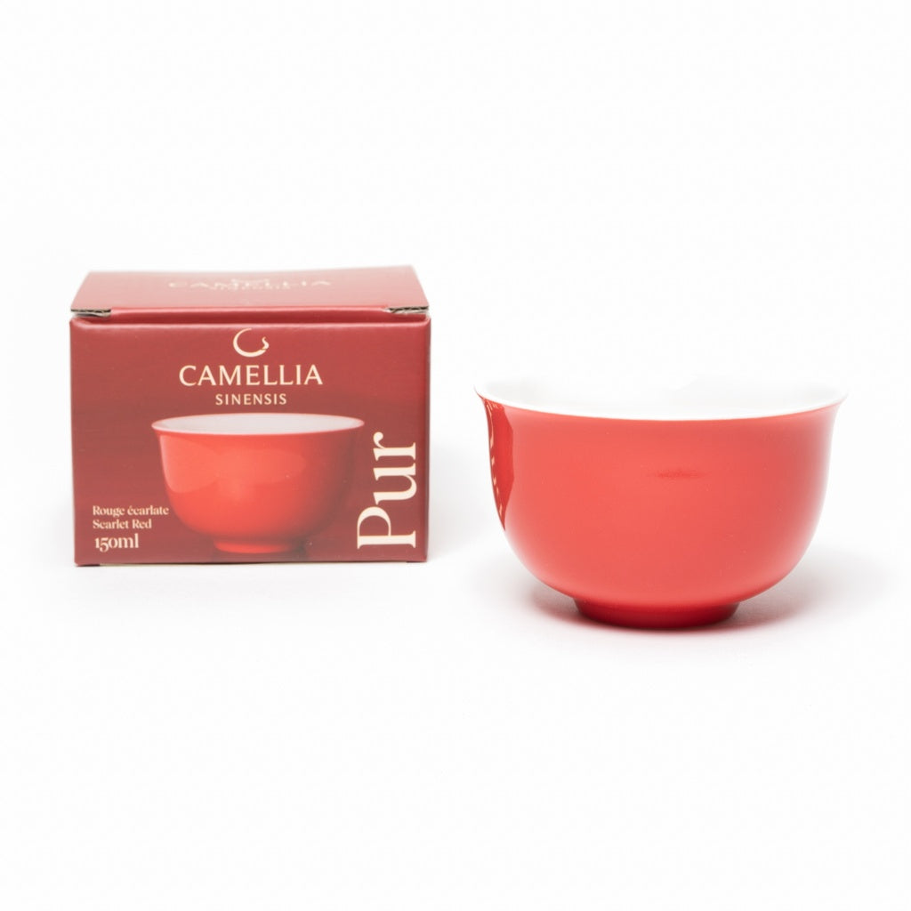 Porcelain Cup - Scarlet Red