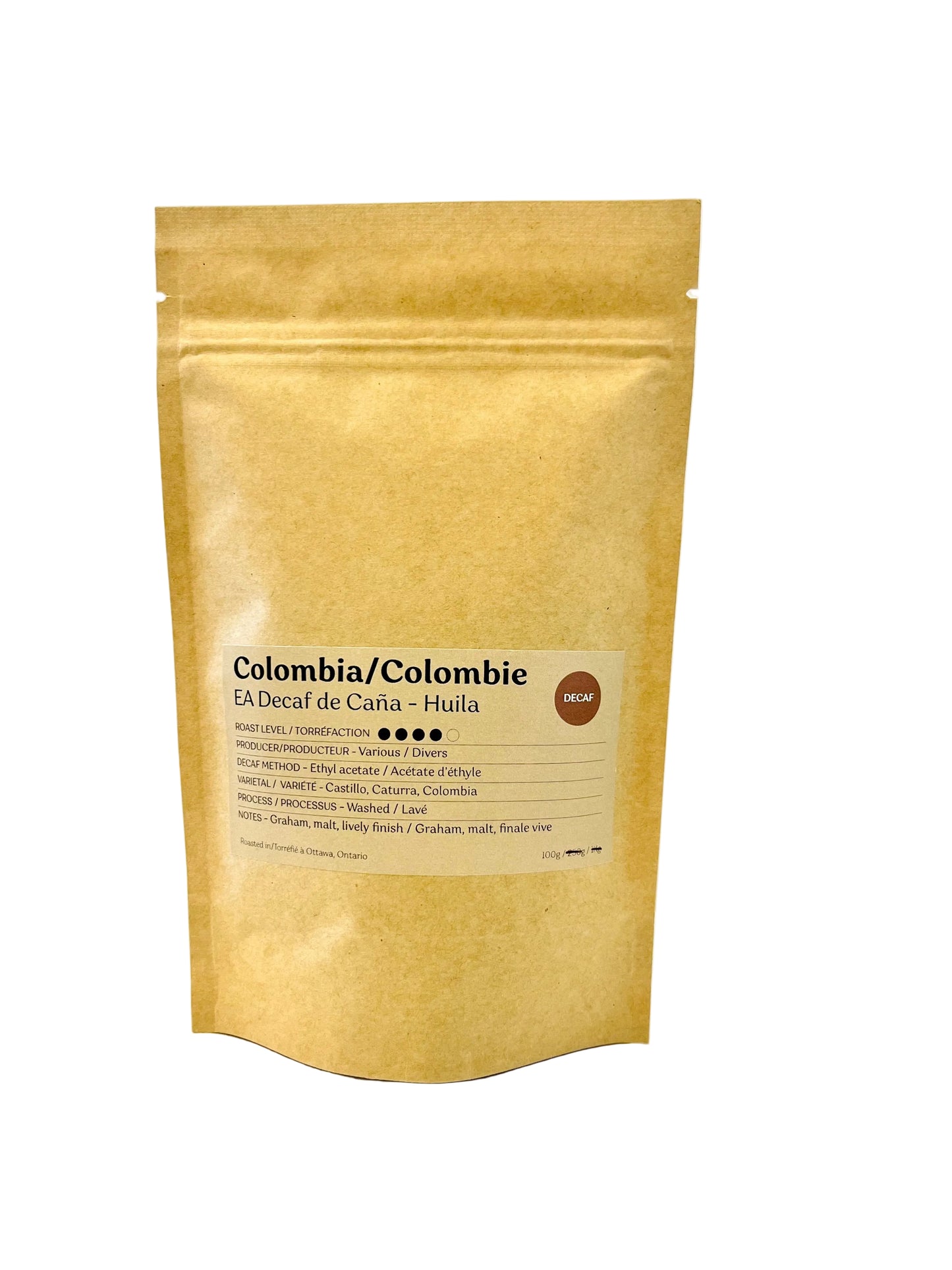 Decaf Colombia Medium Roast Coffee