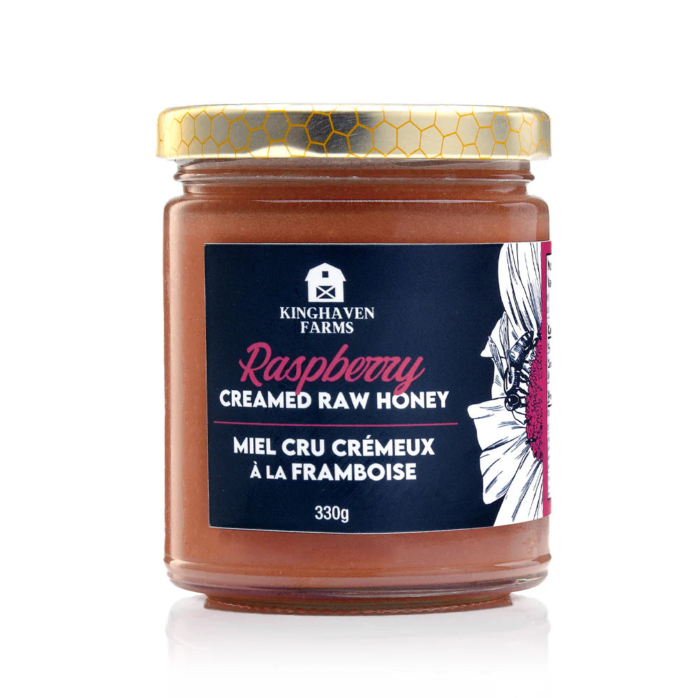 Kinghaven Raspberry Creamed Honey