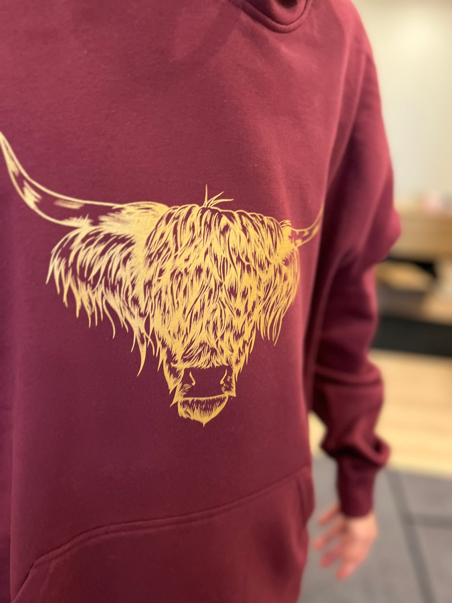 Highland Cow Unisex Hoodie