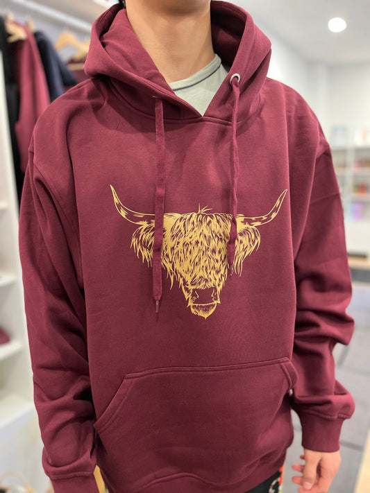 Highland Cow Unisex Hoodie