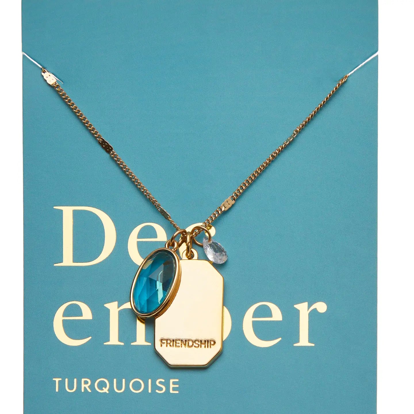December Birthstone Necklace or Earrings Birthday Anniversaries Holiday Gifts