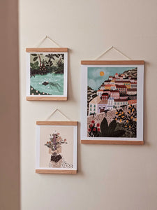 Magnetic Wooden Art Print Hanger