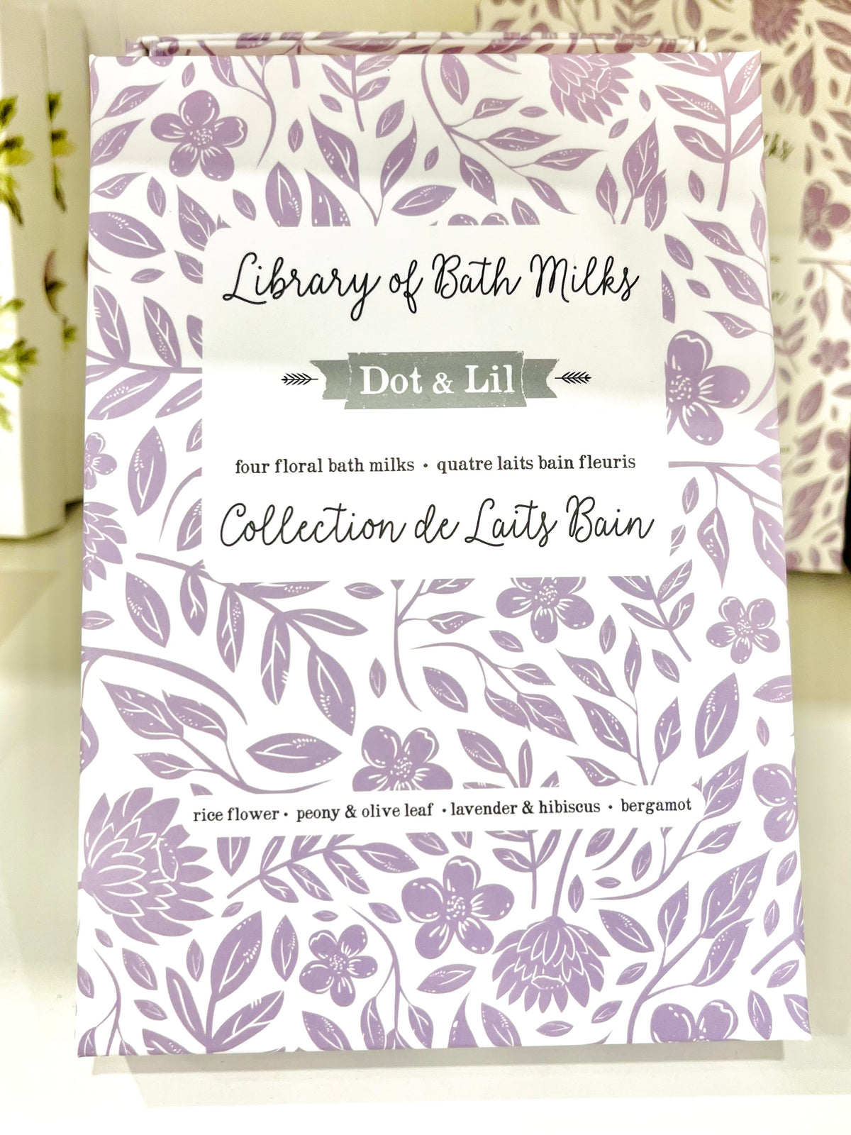 Bath Milk Library Gift Set - Dot and Lil