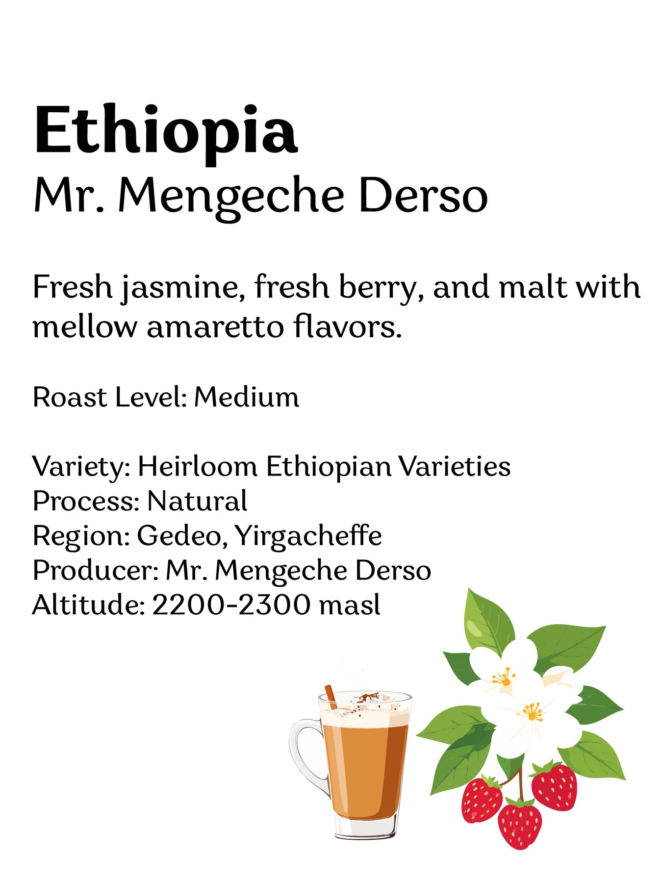Ethiopia Mr. Mengeche Derso Natural