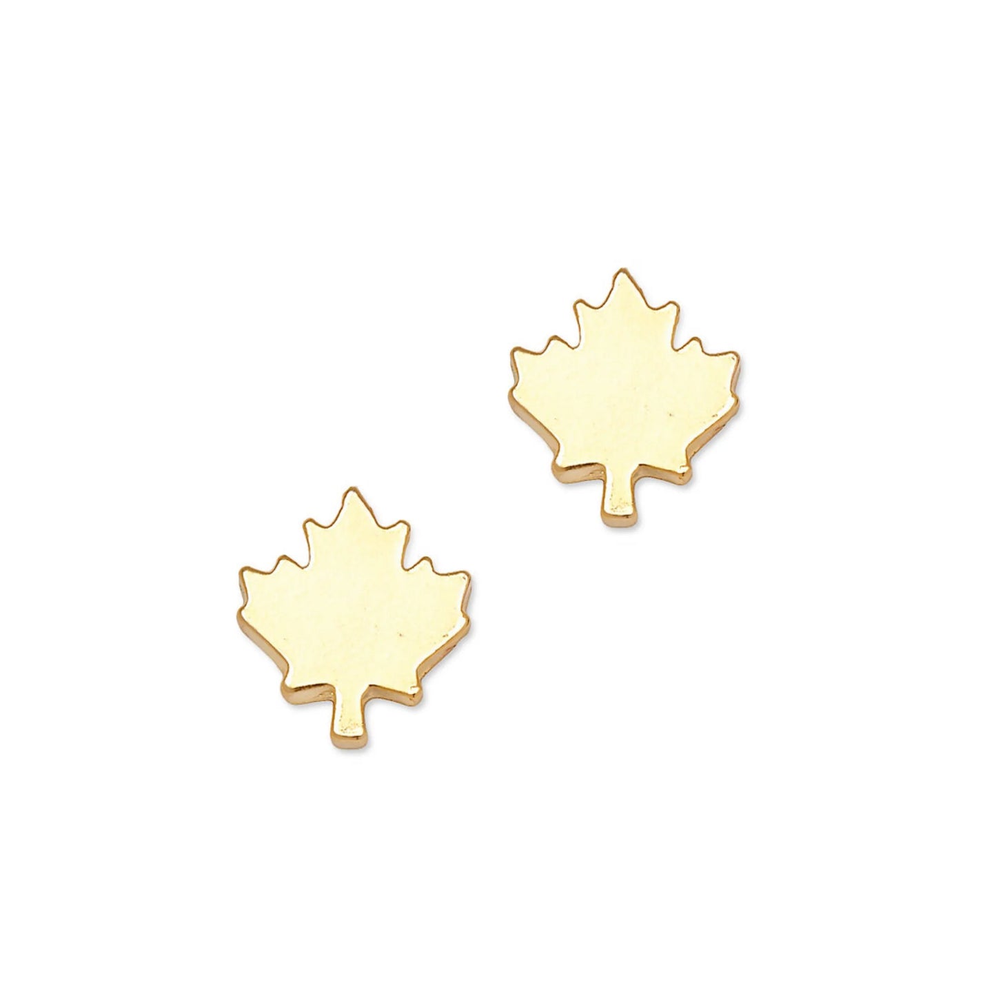 I Love Canada Collection - Gold Plated Maple Leaf Jewellery