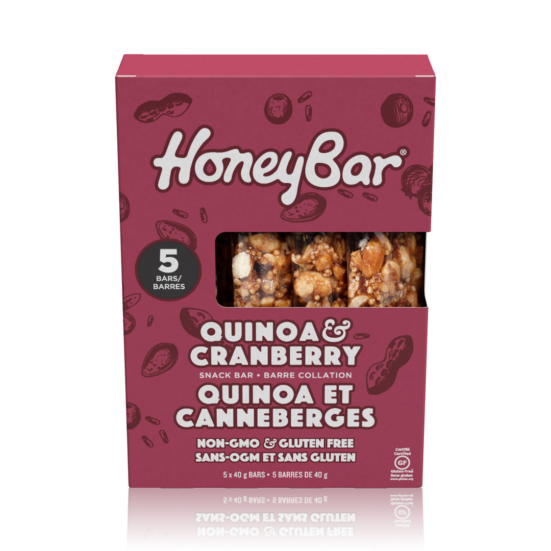 Quinoa Cranberry Snack Bars