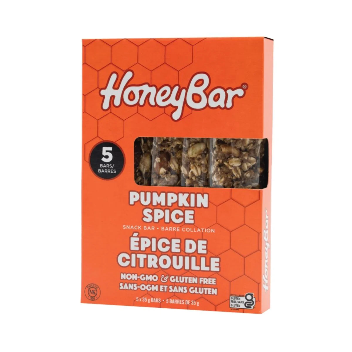 Pumpkin Spice Snack Bars