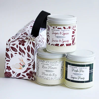 Holiday Candle Trio - Dot and Lil