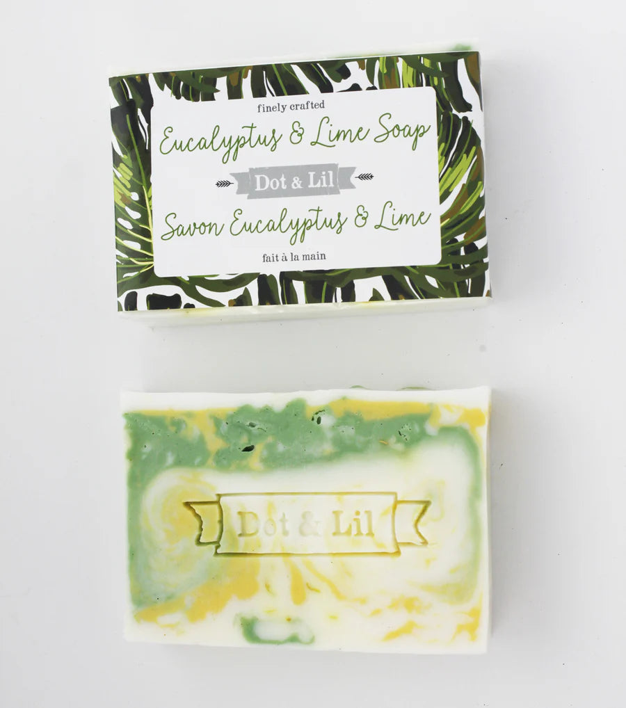Eucalyptus & Lime Soap - Dot and Lil