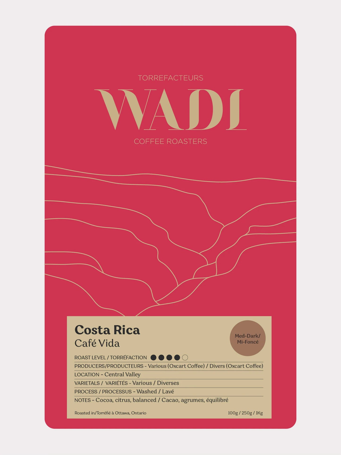 Costa Rica Medium Dark Roast Coffee