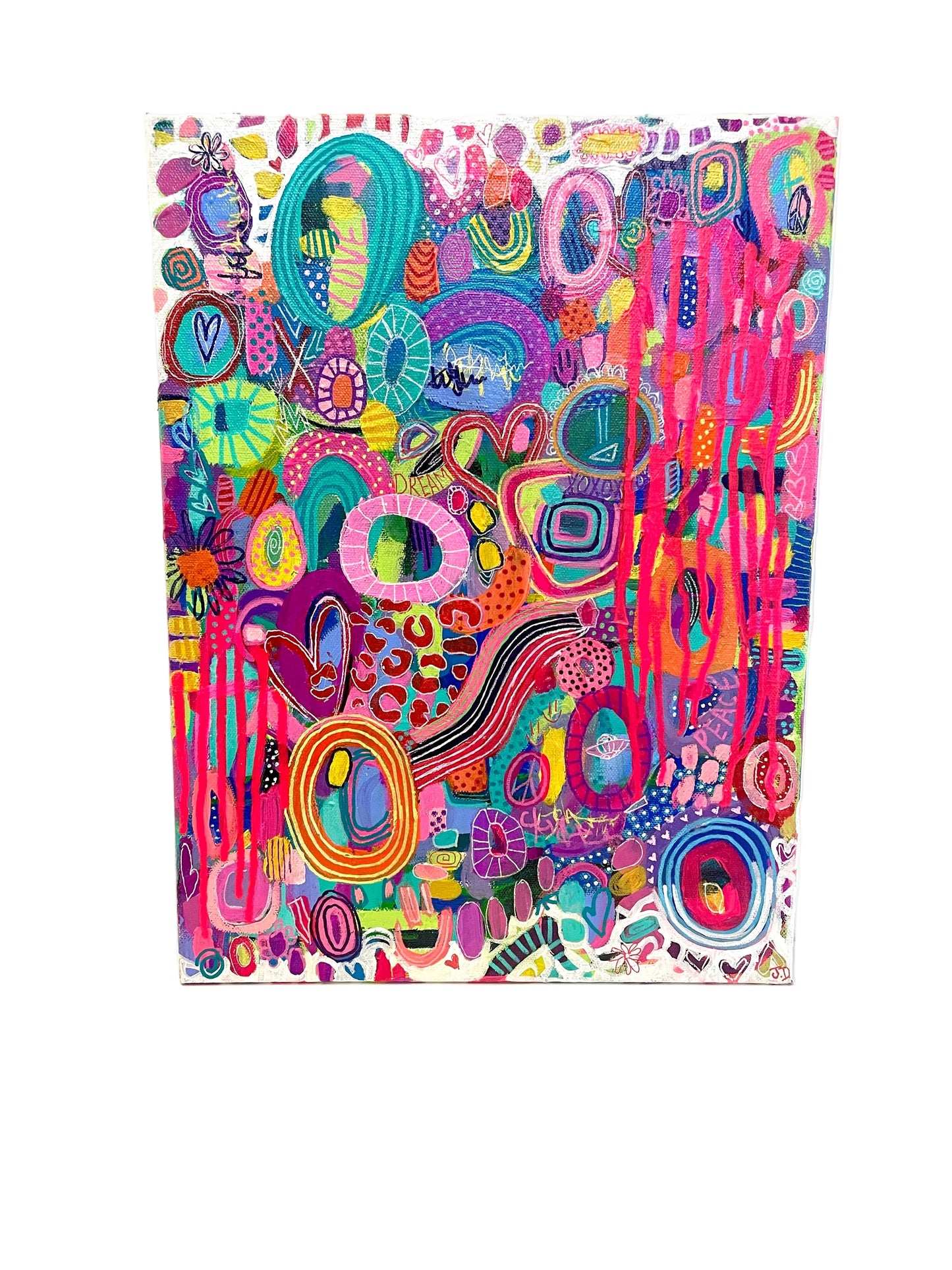Pink Graffiti art collection by Jasmine Dhillon