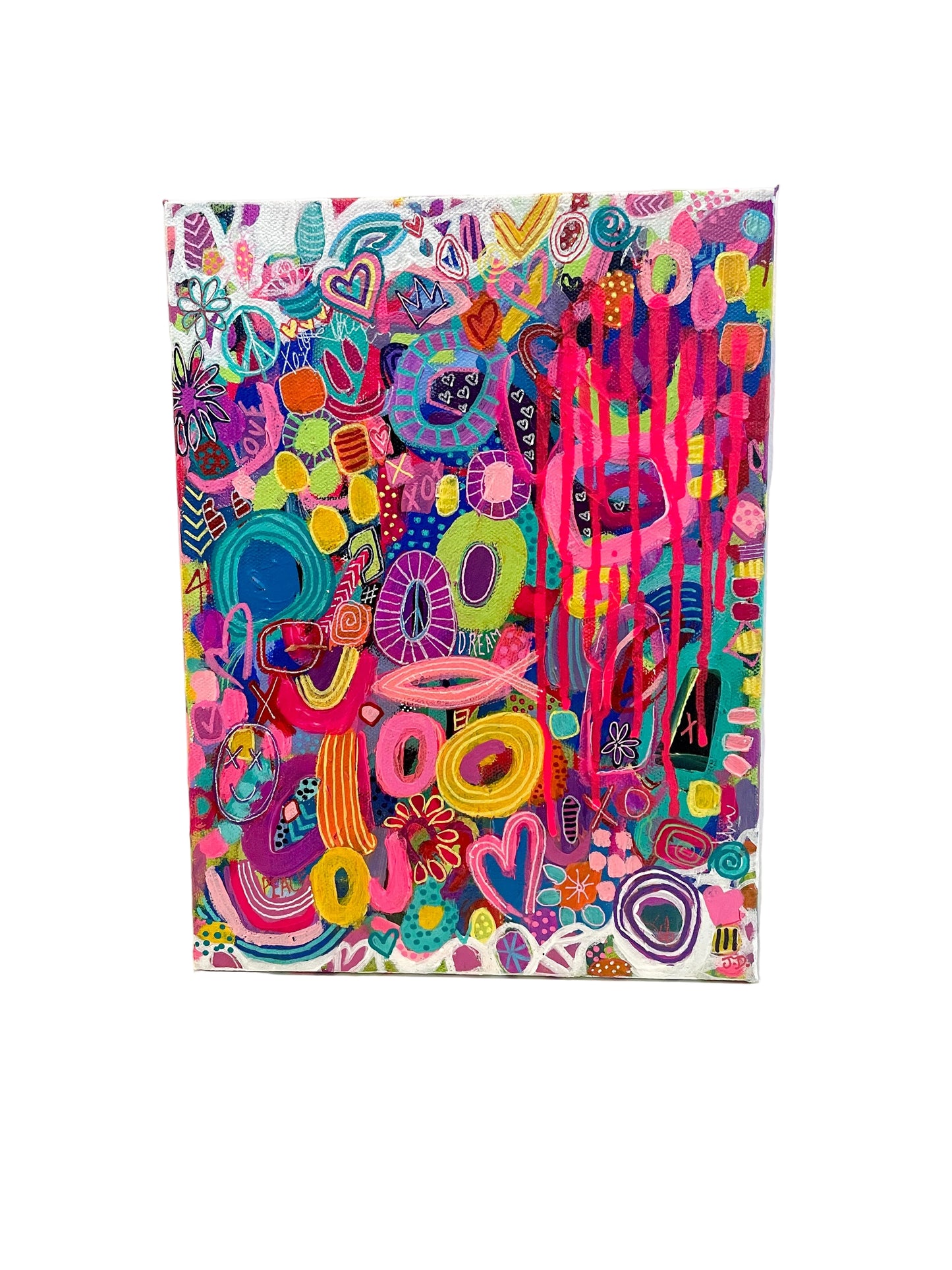 Pink Graffiti art collection by Jasmine Dhillon