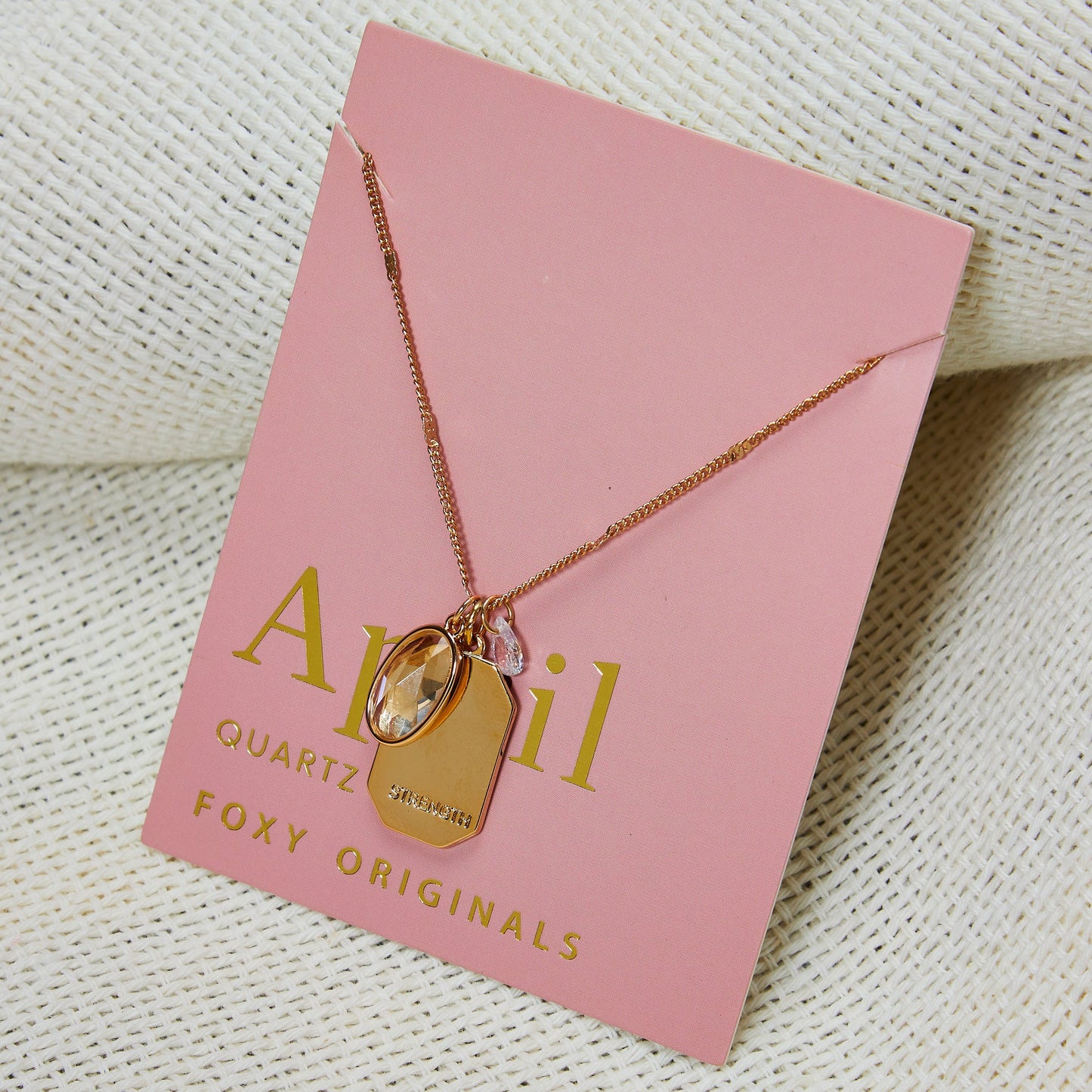 April Birthstone Necklace or Earrings Birthday Anniversaries Holiday Gifts