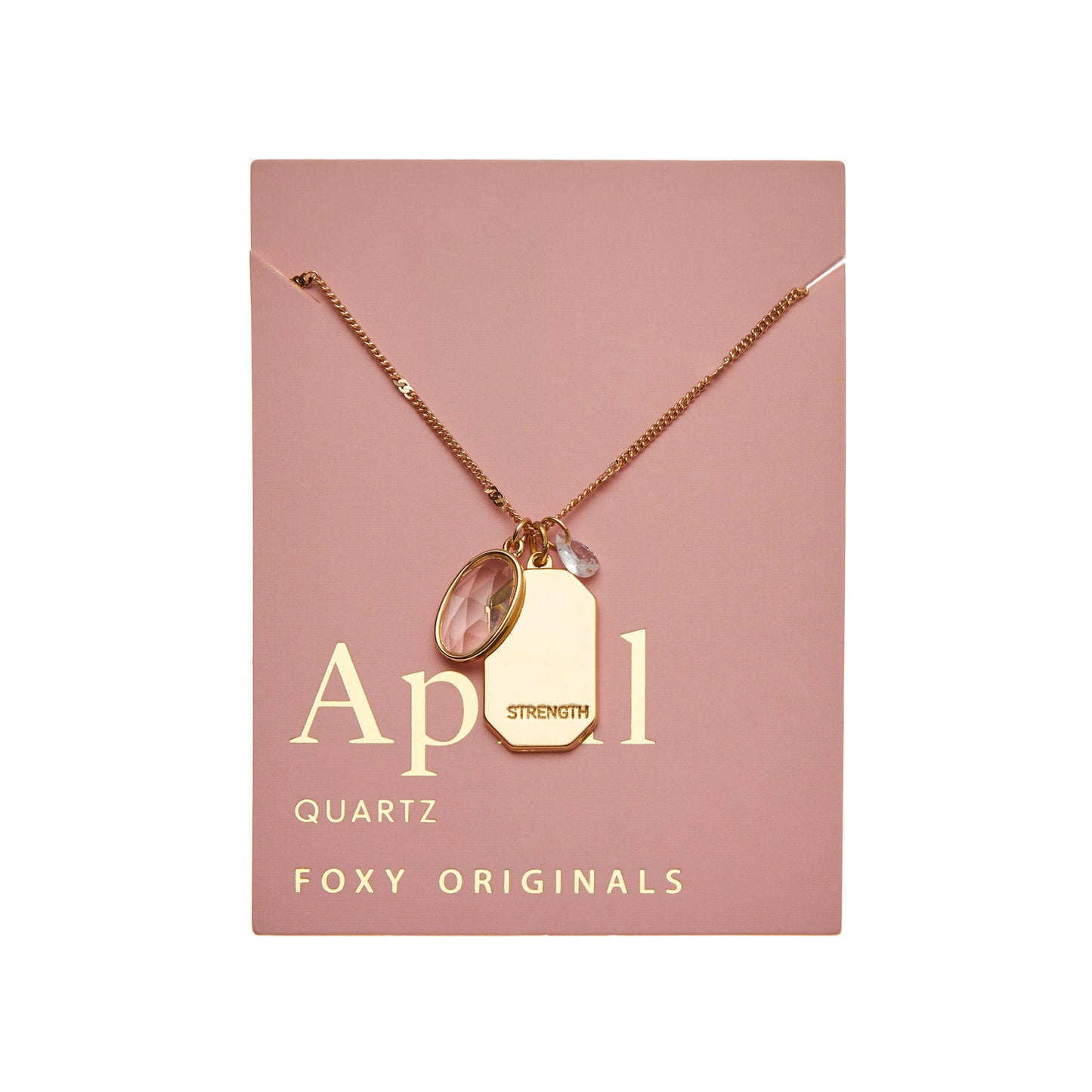 April Birthstone Necklace or Earrings Birthday Anniversaries Holiday Gifts