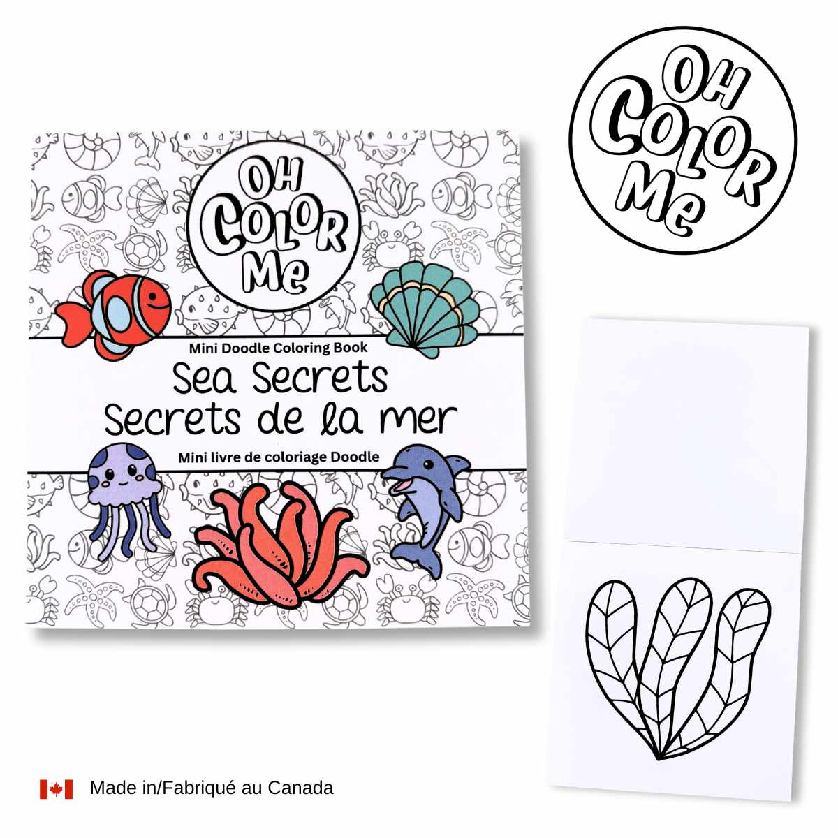 Oh Color Me - Mini Coloring Books