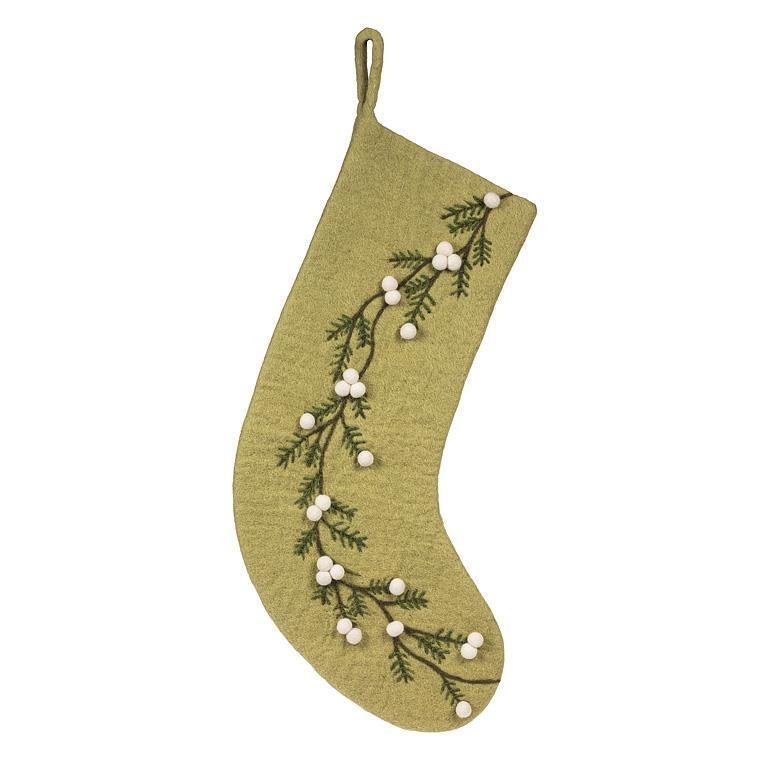 Mistletoe Stocking