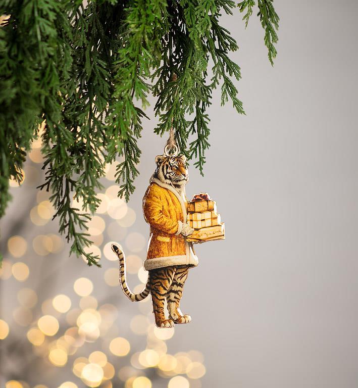 Gentleman Tiger Ornament