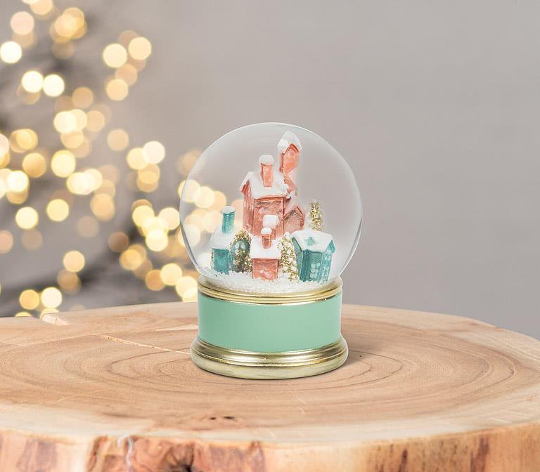 Winter Village Mini Snow Globe