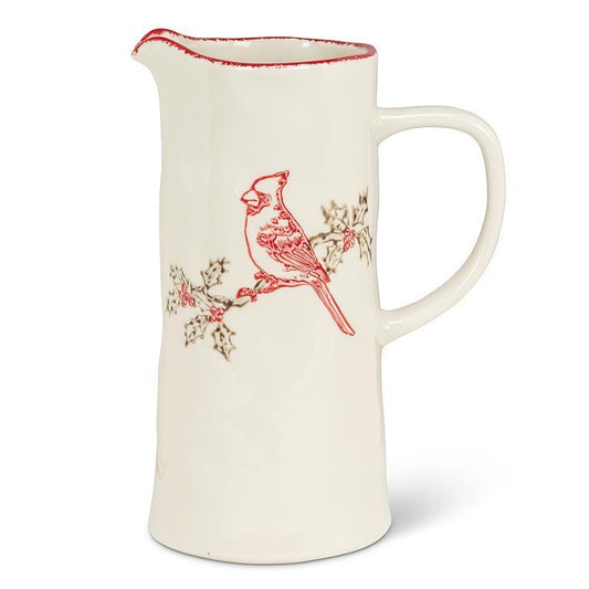 Cardinal Stamp Large Pitcher - 46oz