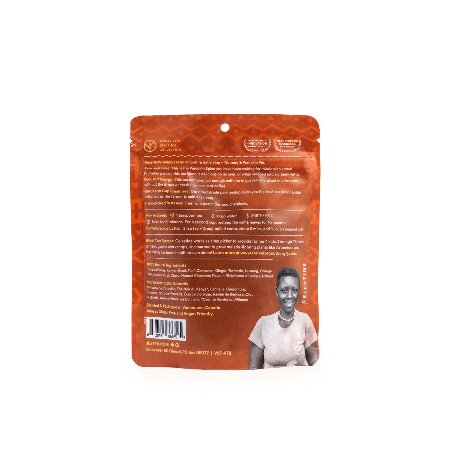 Pumpkin Spice - Loose Leaf - Justea