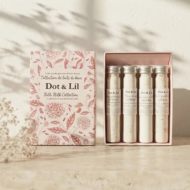 Bath Milk Library Gift Set - Dot and Lil