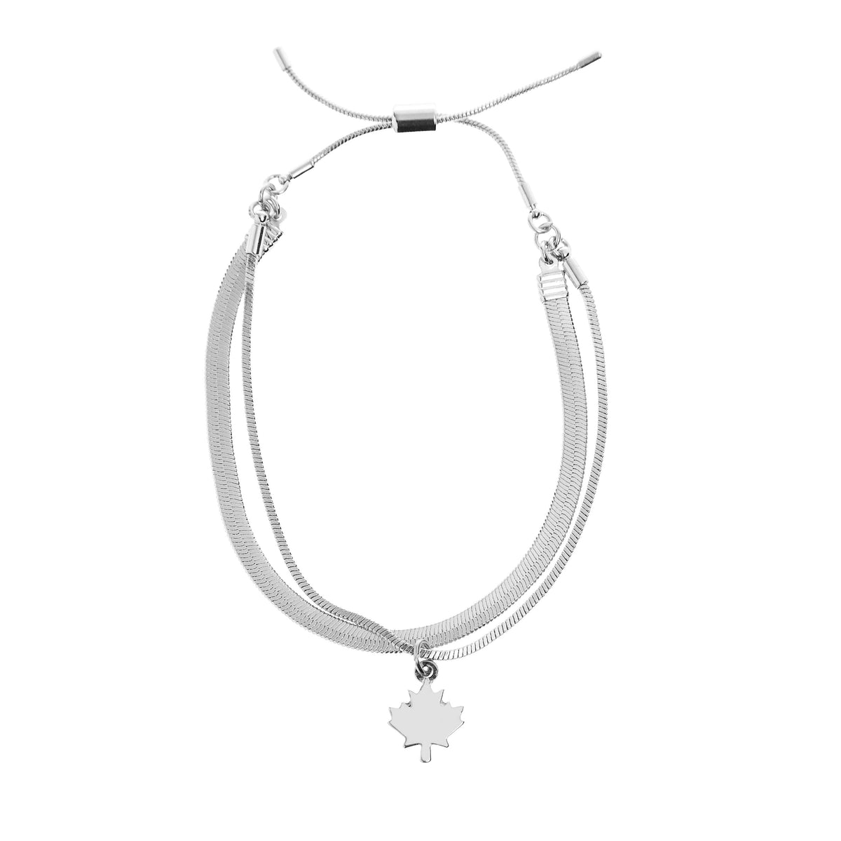 I Love Canada Collection - Silver Plated Maple Leaf Jewellery