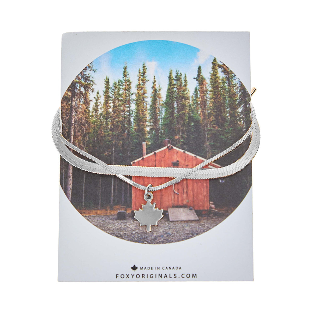 I Love Canada Collection - Silver Plated Maple Leaf Jewellery
