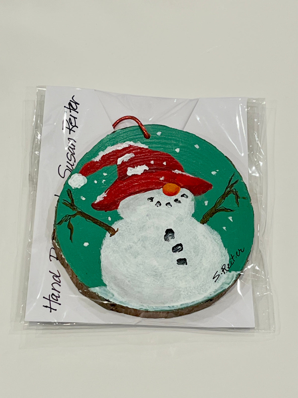 Handpainted Ornaments by Susan Reiter