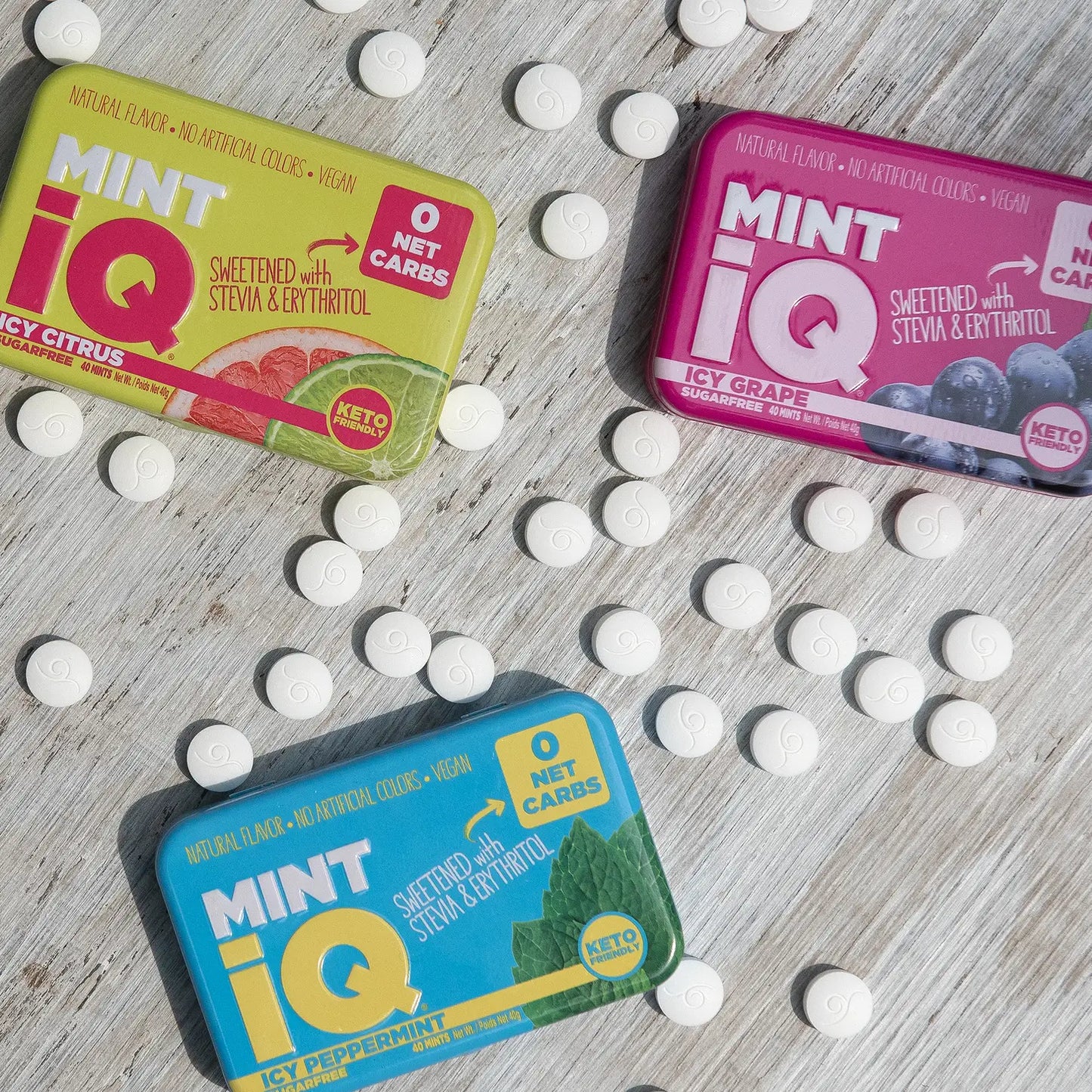 IQ Mints Tray of 6 - Sugar Free - Keto Friendly