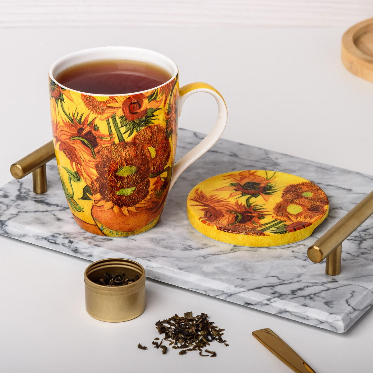 Sunflowers Tea Infuser Mug - McIntosh