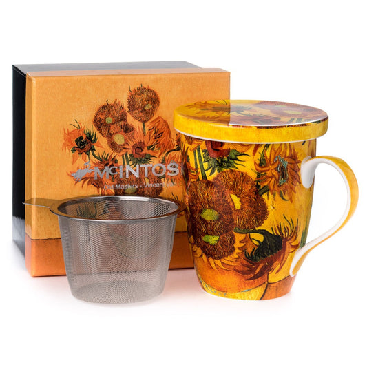 Sunflowers Tea Infuser Mug - McIntosh