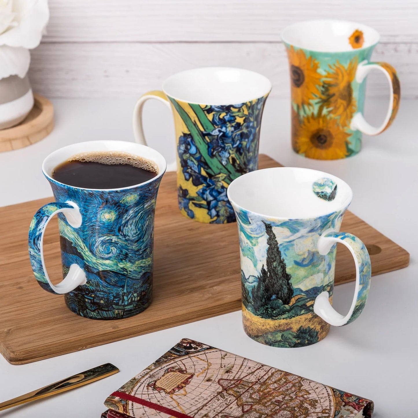 Van Gogh set of 4 Mugs - McIntosh
