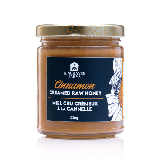 Kinghaven Cinnamon Creamed Honey