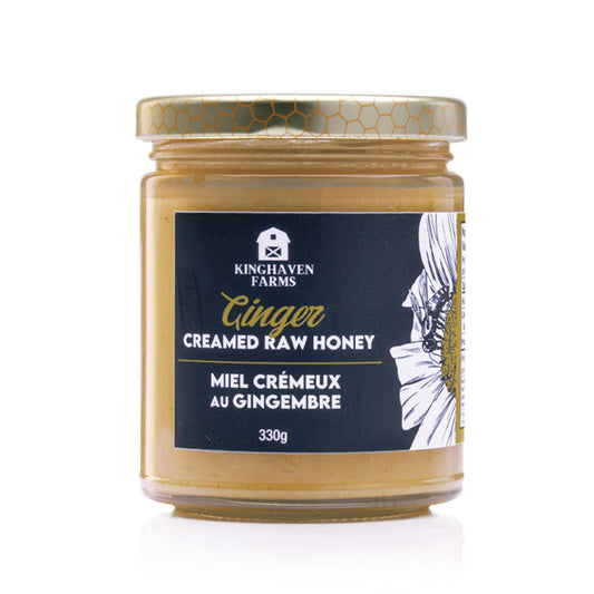 Kinghaven Ginger Creamed Honey