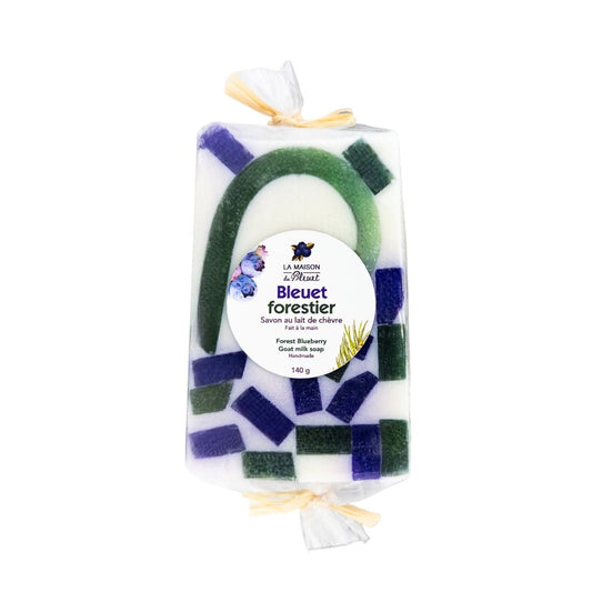 Forest Blueberry Soap with Glycerin and Goat Milk
