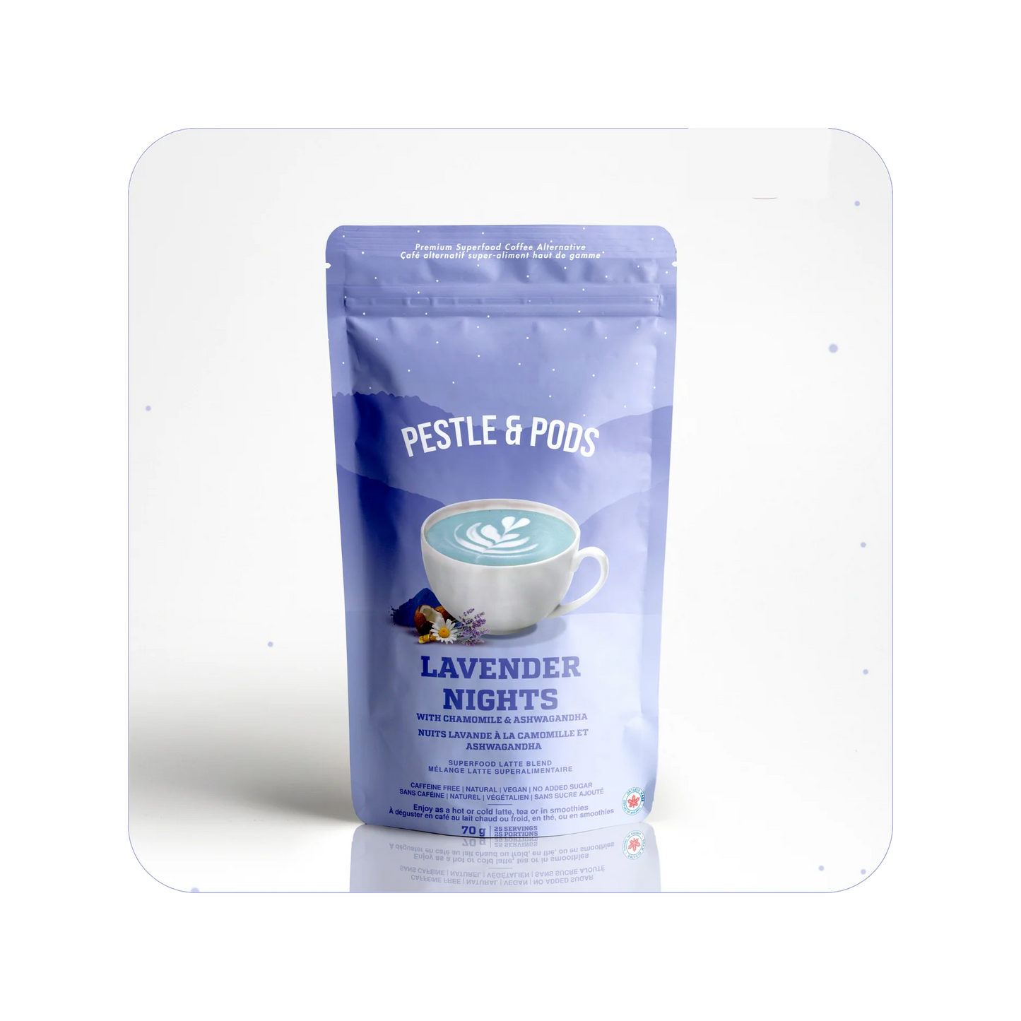 Lavender Nights Superfood Latte Blend