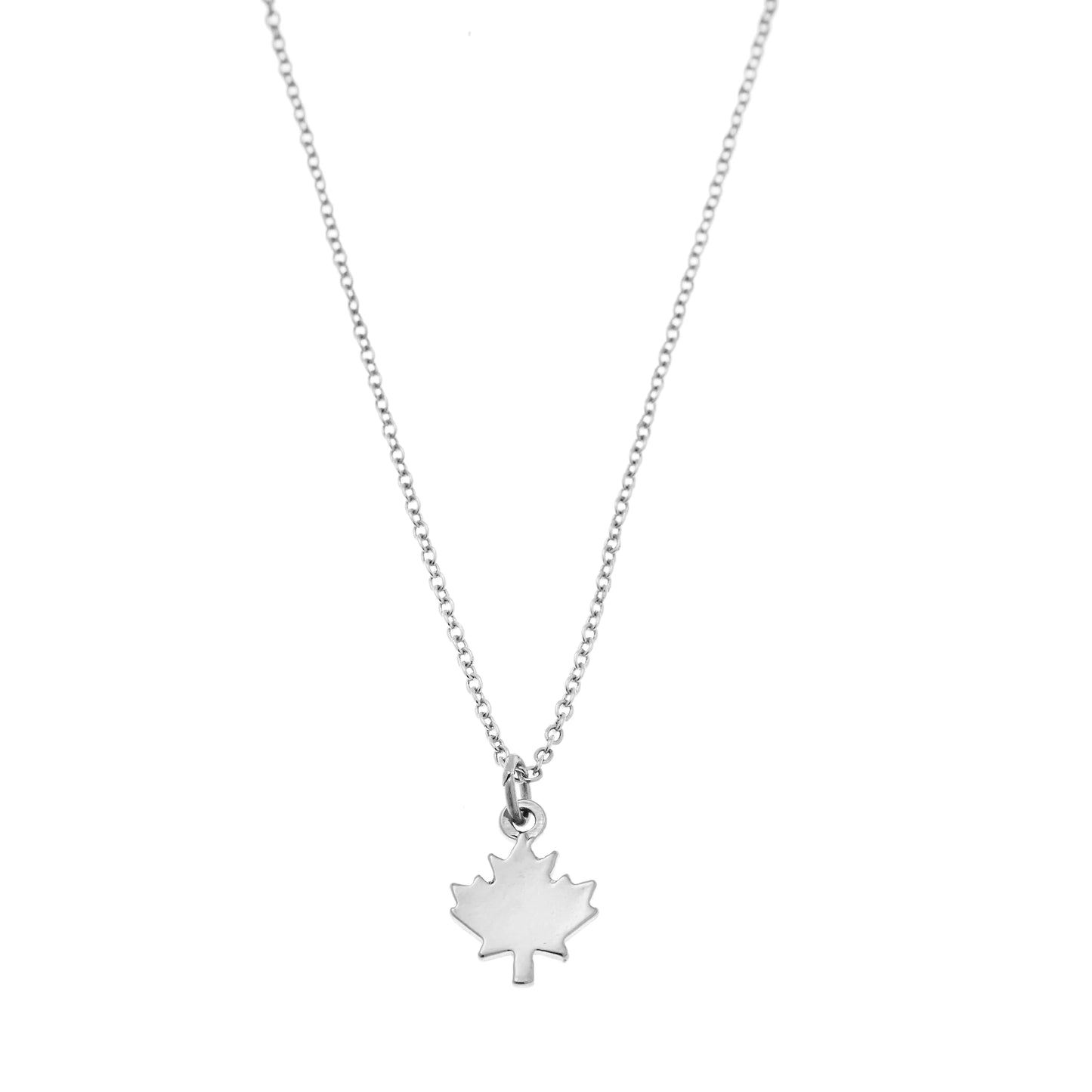 I Love Canada Collection - Silver Plated Maple Leaf Jewellery