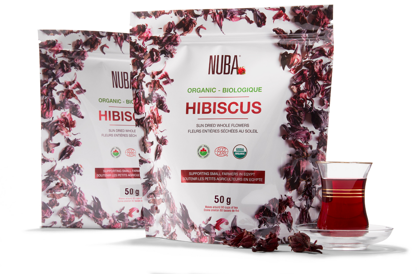 Organic Hibiscus Flowers