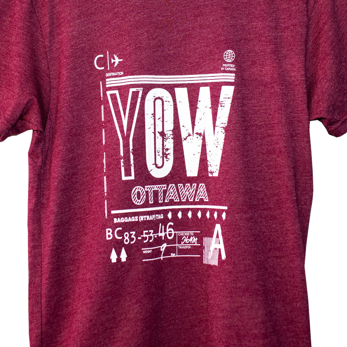 YOW Travel Tag Unisex T-Shirt