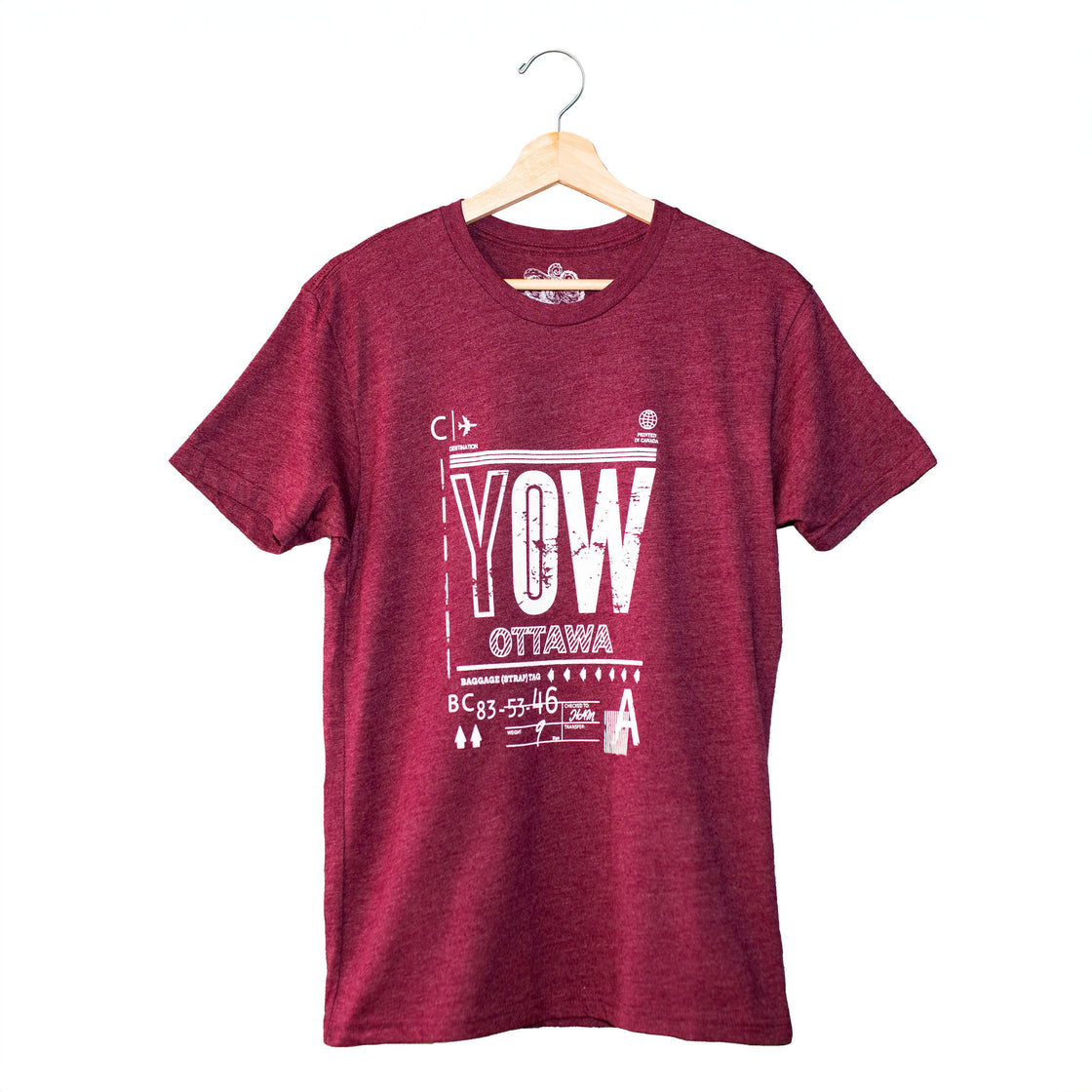 YOW Travel Tag Unisex T-Shirt