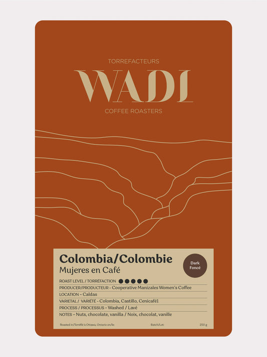 Colombia Mujeres en Cafe Dark Roast Coffee