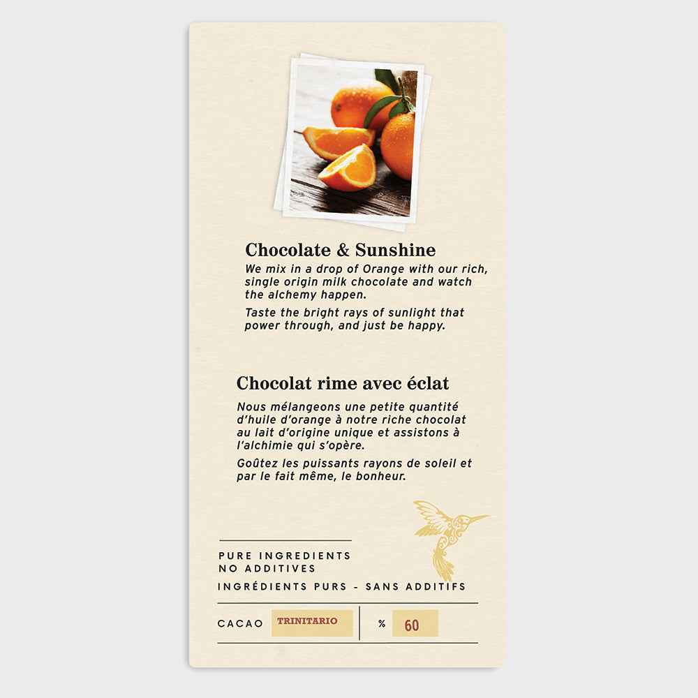 Hummingbird Chocolate 60g Bars