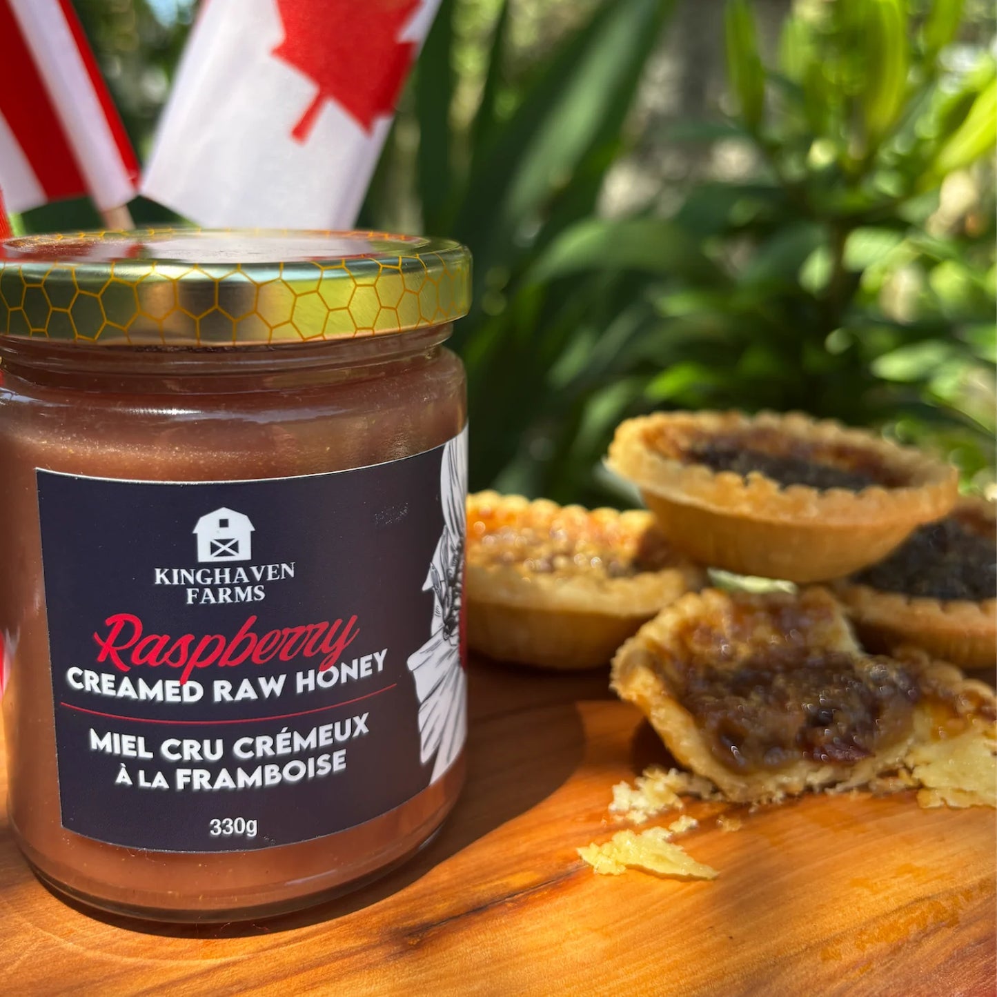 Kinghaven Raspberry Creamed Honey