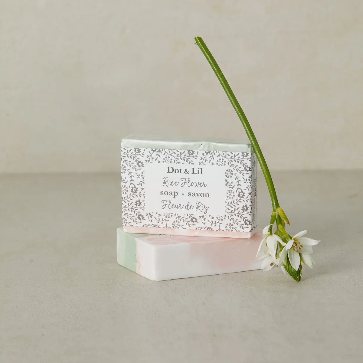 Rice Flower Soap - Dot and Lil