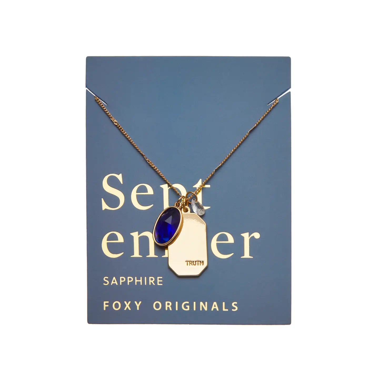 September Birthstone Necklace or Earrings Birthday Anniversaries Holiday Gifts