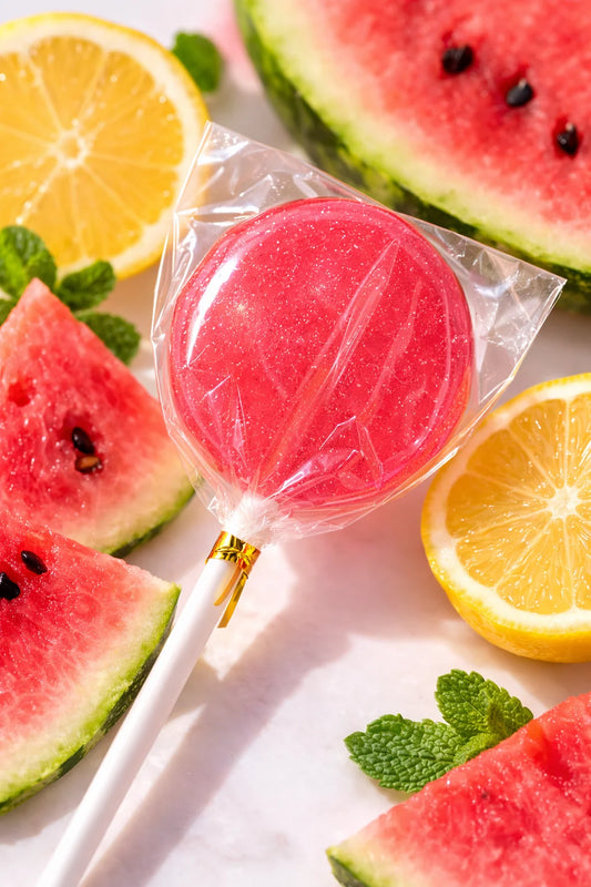 Gourmet Watermelon Lemonade Lollipop