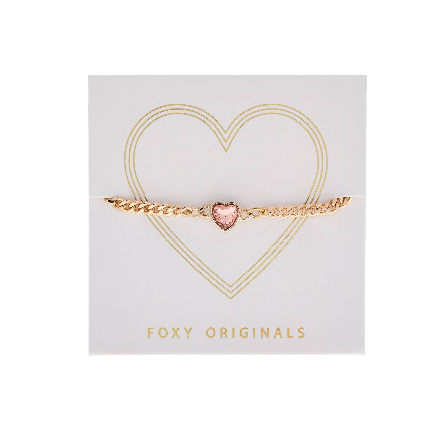 Freya Rose Heart Collection in Gold or Silver Plated Jewelry | Valentine's Gifts