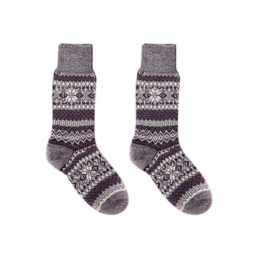 Nordic Socks Soft COZY™  Warm (Asenka - Violet)  - Unisex