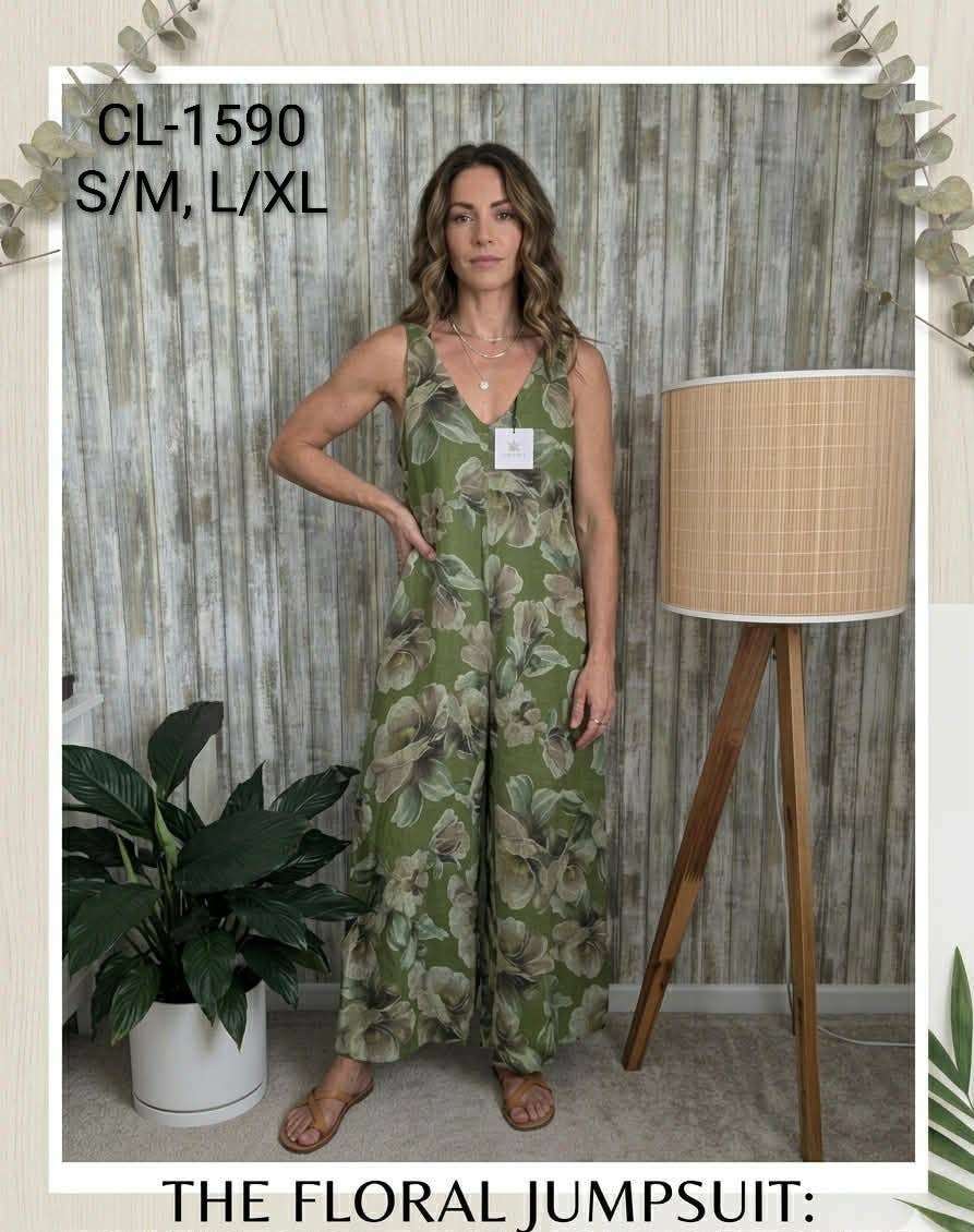 Classic Linen jumpsuit